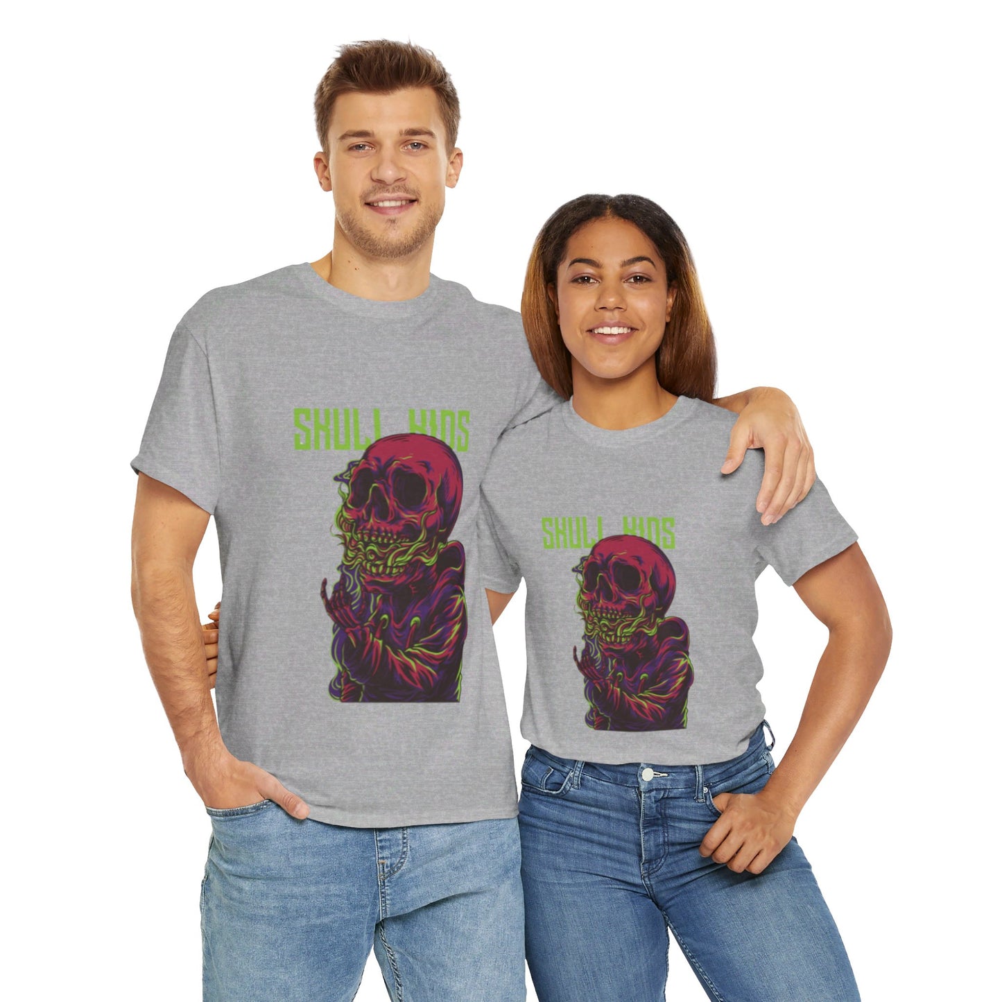 OMNI™ Skull Kids Unisex Heavy Cotton T-Shirt