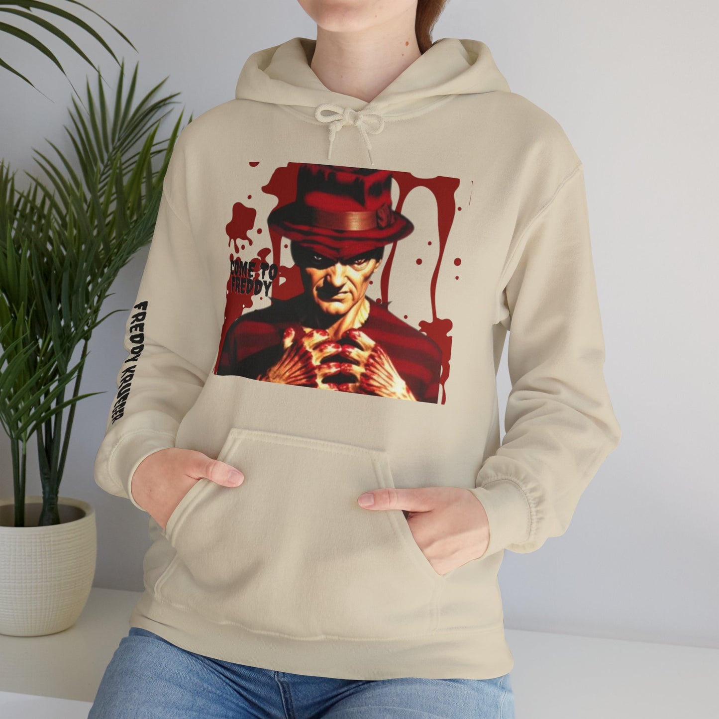 OMNI™ Freddy Krueger Design Unisex Heavy Blend Hoodie