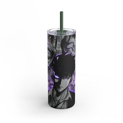 OMNI™ Solo Leveling Shadow Monarch Skinny Matte Tumbler