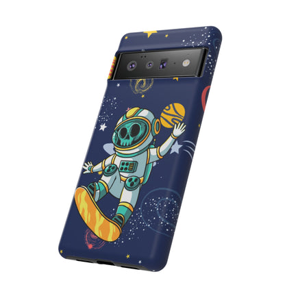 OMNI™ Skeleton Astronaut Space Surfer Double Layered Phone Case