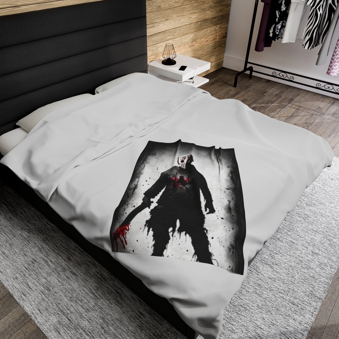 OMNI™ Jason Vorhees Velveteen Plush Blanket