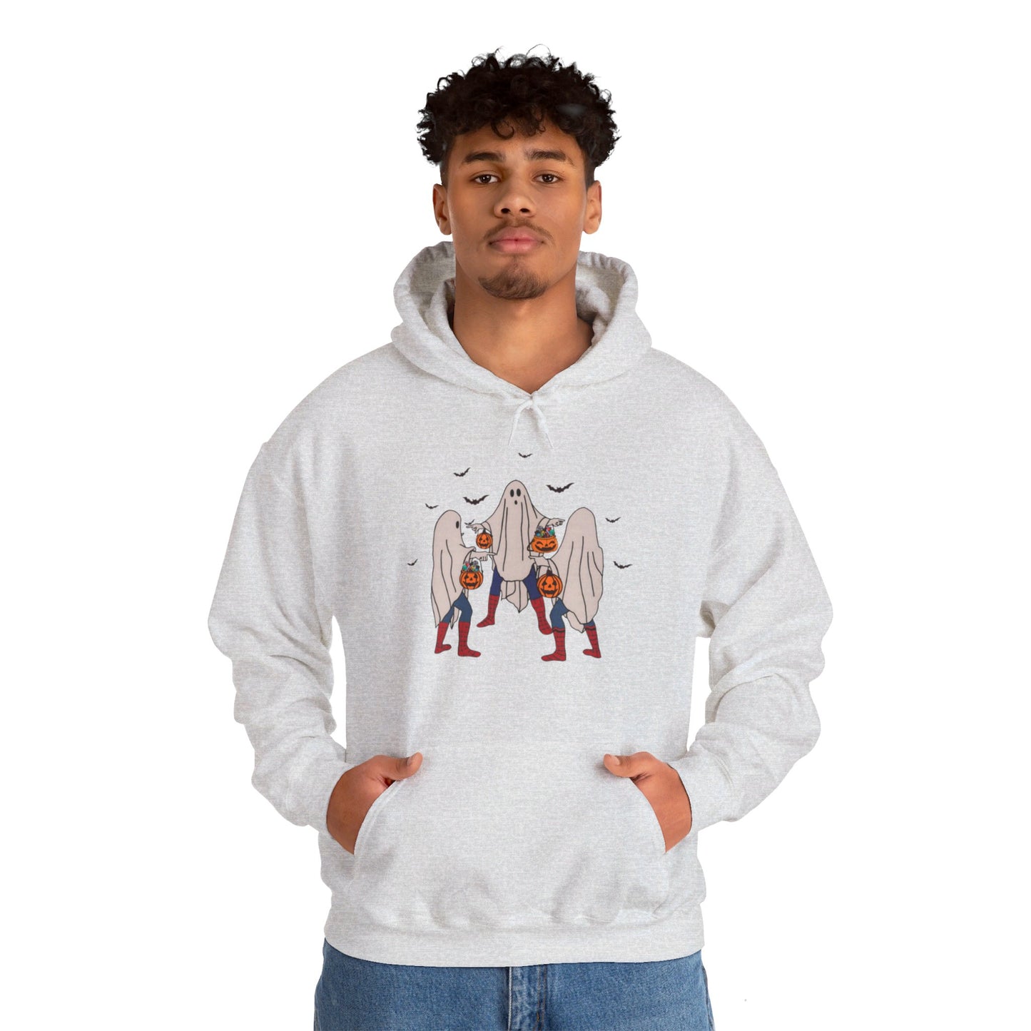 OMNI™ Halloween Themed Spider-Man Meme Unisex Heavy Blend Hoodie