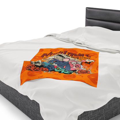 OMNI™ Nightmare On Main Street Velveteen Plush Blanket