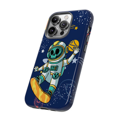 OMNI™ Skeleton Astronaut Space Surfer Double Layered Phone Case