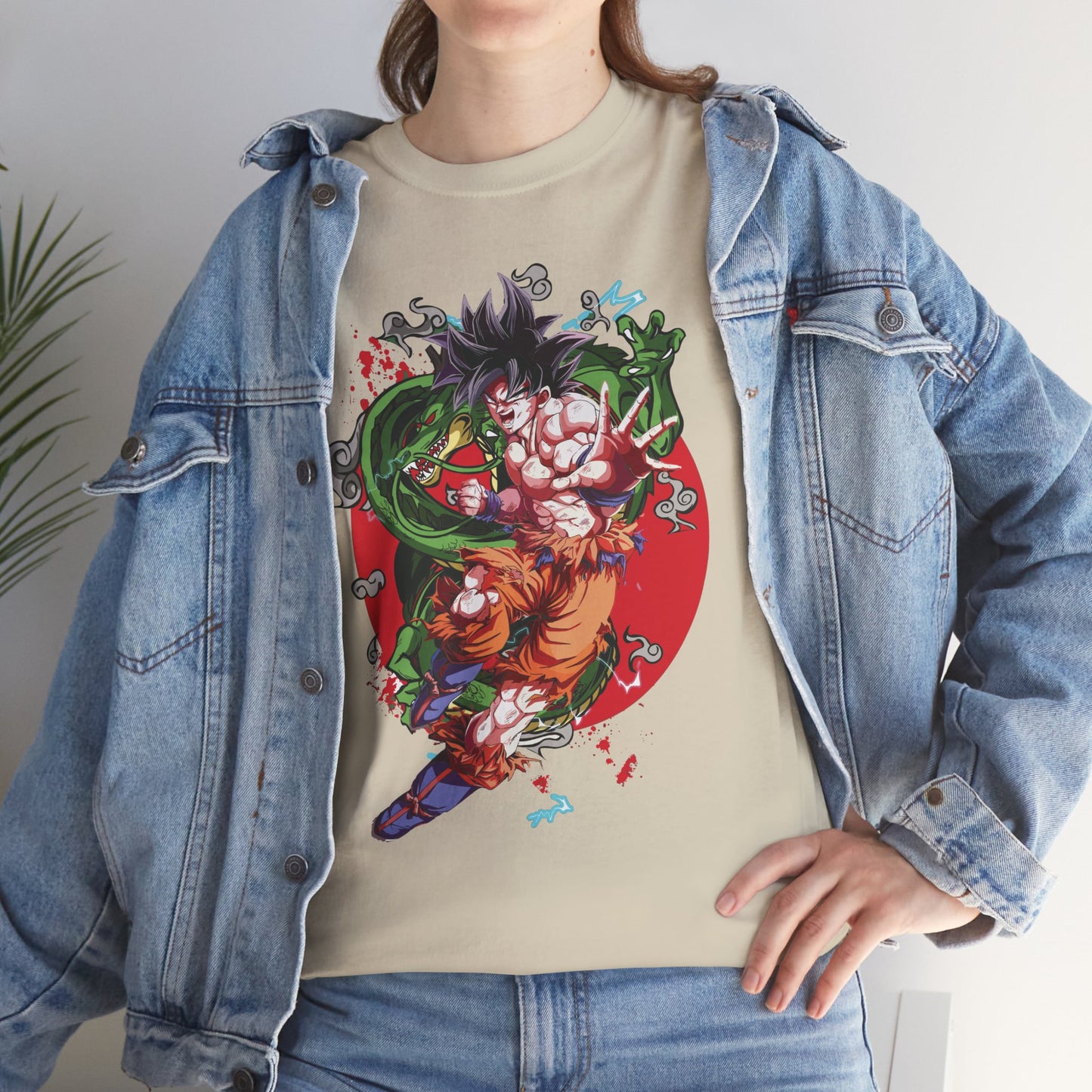 OMNI™ Dragon Ball Z Son Goku Unisex Heavy Cotton T-Shirt