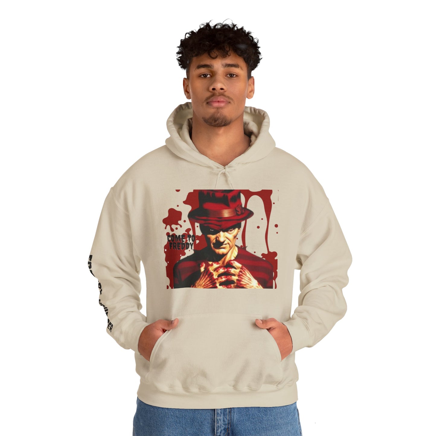 OMNI™ Freddy Krueger Design Unisex Heavy Blend Hoodie