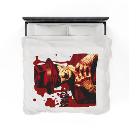 OMNI™ Freddy Krueger Design Velveteen Plush Blanket