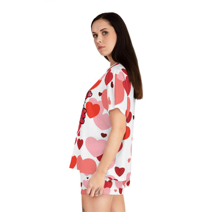 OMNI™ Hello Kitty Valentine's Day Women's Short Pajama Set