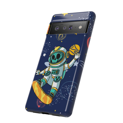 OMNI™ Skeleton Astronaut Space Surfer Double Layered Phone Case