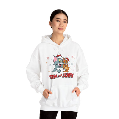 OMNI™ Tom and Jerry Christmas Themed Unisex Heavy Blend Hoodie