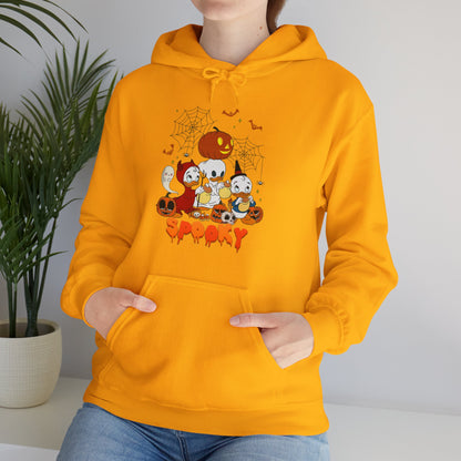 Spooky Halloween Duck Unisex Heavy Blend Hoodie