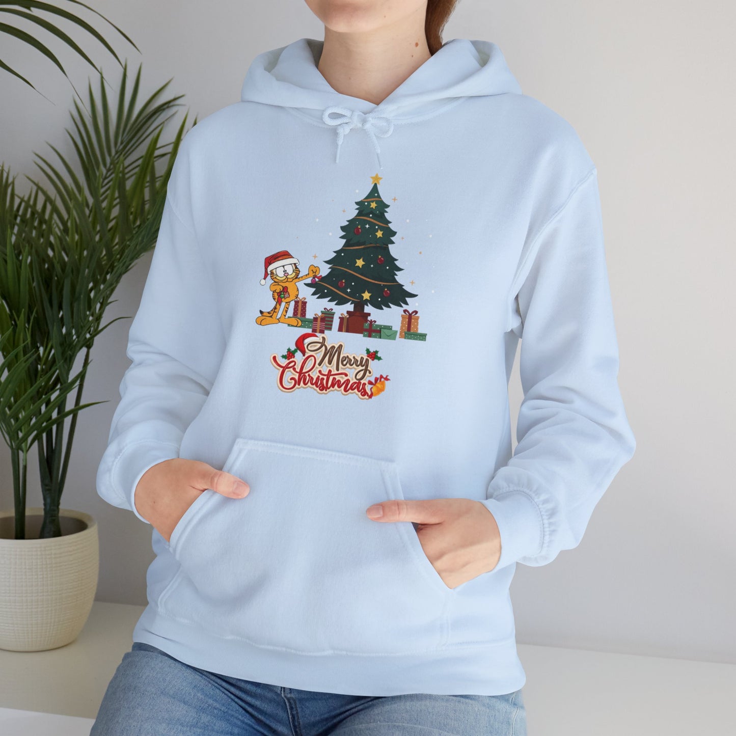 OMNI™ Garfield Christmas Themed Unisex Hoodie