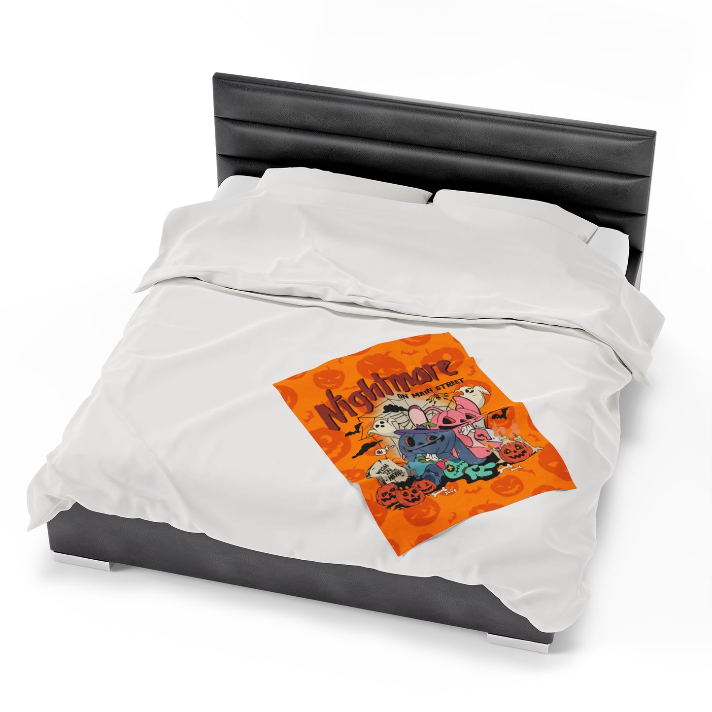 OMNI™ Nightmare On Main Street Velveteen Plush Blanket