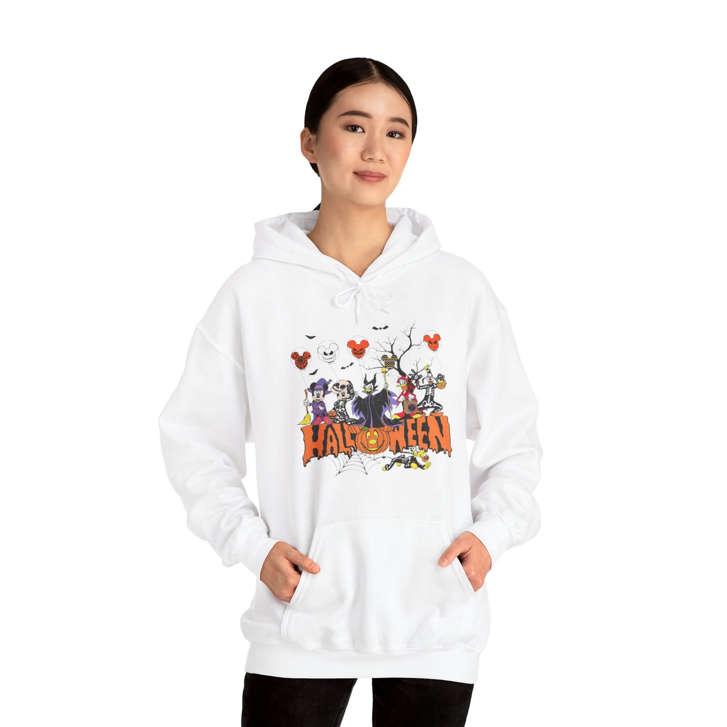 OMNI™ Classic Cartoon Halloween Unisex Heavy Blend Hoodie