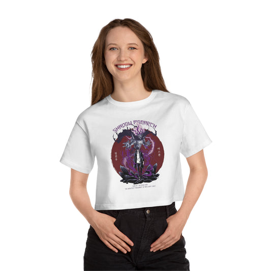 OMNI™ Shadow Monarch (Sung Jin Woo and Ashborn) Champion Women's Heritage Cropped T-Shirt