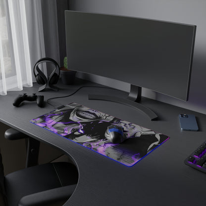 OMNI™ Solo Leveling/Sung Jin Woo LED Gaming Mouse Pad