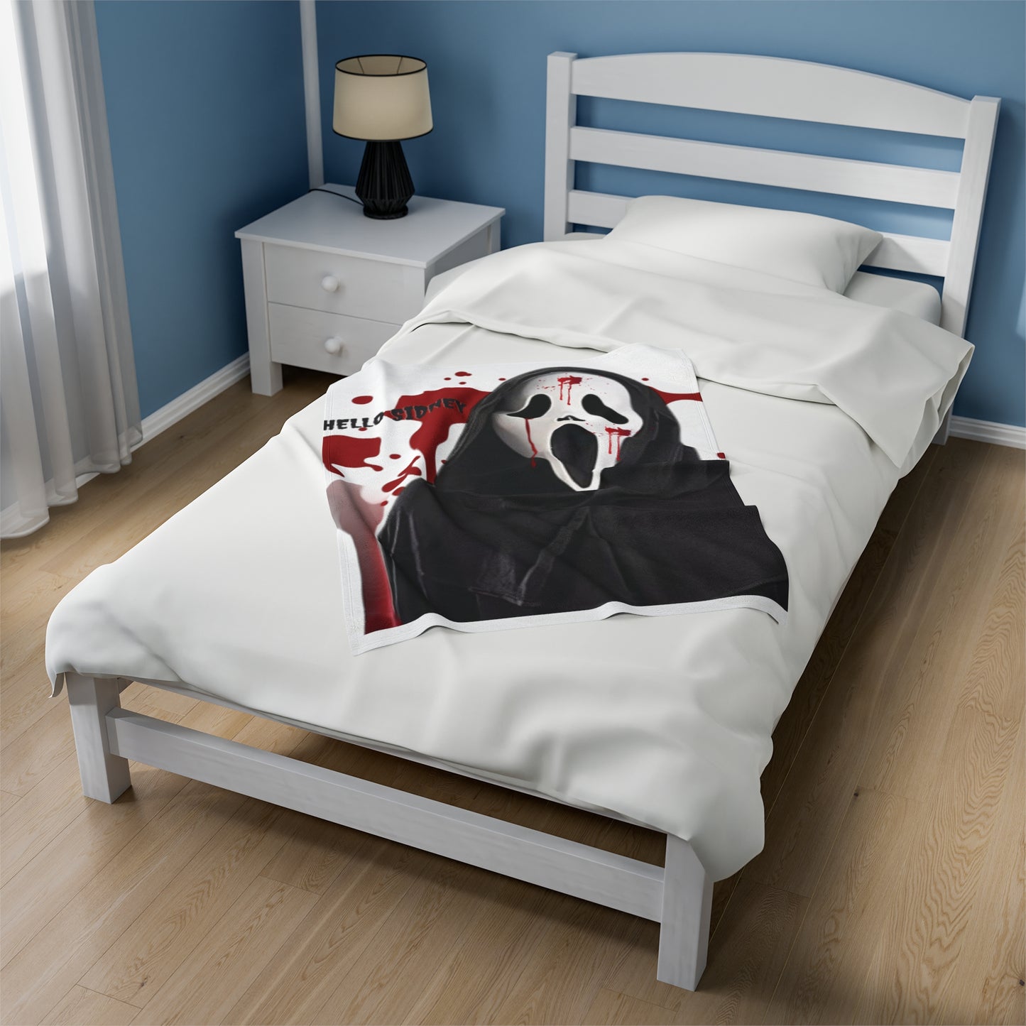 OMNI™ Ghostface Design Velveteen Plush Blanket