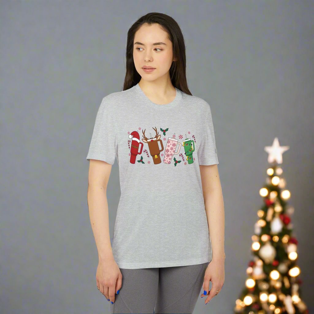 OMNI™ Christmas Tumbler Adidas Unisex Sport T-Shirt