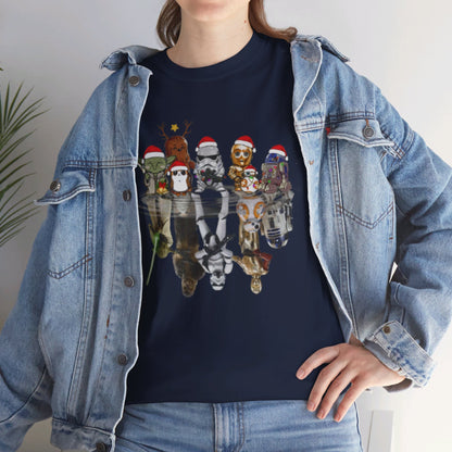 OMNI™ Star Wars Christmas Themed Unisex Heavy Cotton T-Shirts