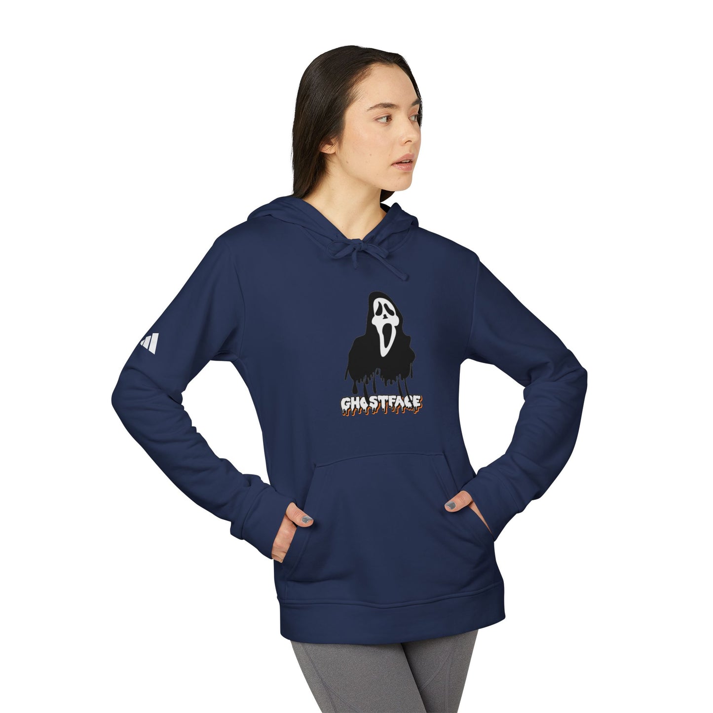 OMNI™ Ghostface Adidas Unisex Fleece Hoodie