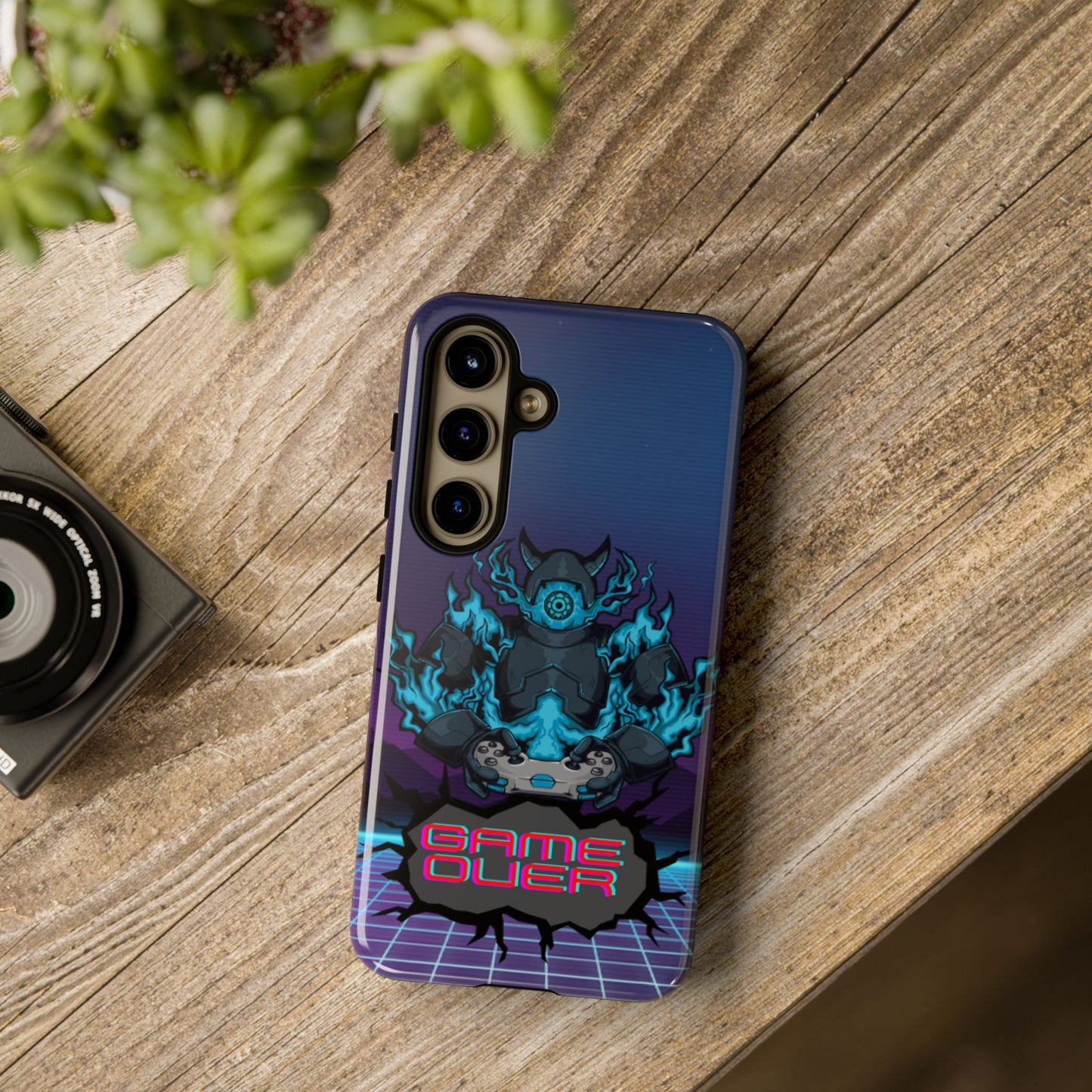 OMNI™ Game Over Gaming Background Double Layered Phone Case