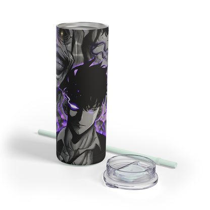 OMNI™ Solo Leveling Shadow Monarch Skinny Matte Tumbler