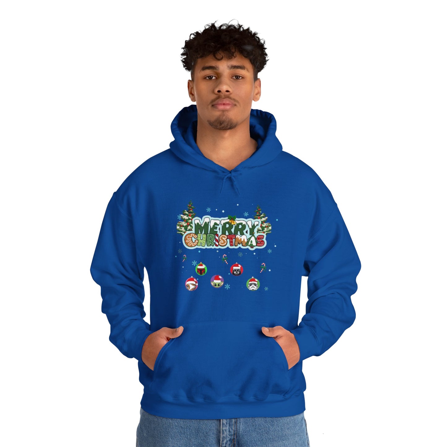 Star Wars Merry Christmas Unisex Heavy Blend Hoodie