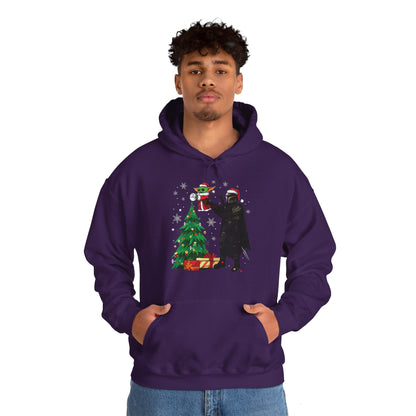 OMNI™ Star Wars Mandalorian and Baby Yoda Christmas Themed Unisex Hoodie