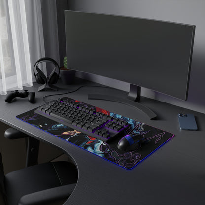 OMNI™ Solo Leveling Dragon’s Wrath LED Gaming Mouse Pad
