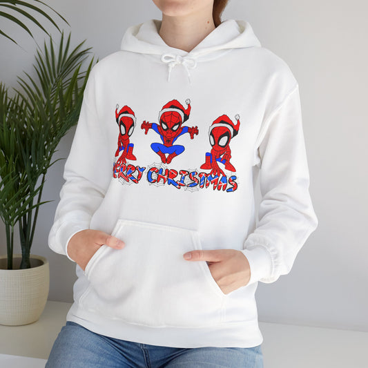 OMNI™ Spider-man Christmas Themed Unisex Heavy Blend Hoodie