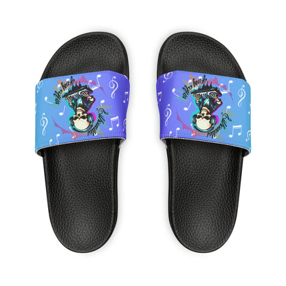 OMNI™ Silhouettes Of My Coffin Men's PU Slide Sandals (2nd Edition)