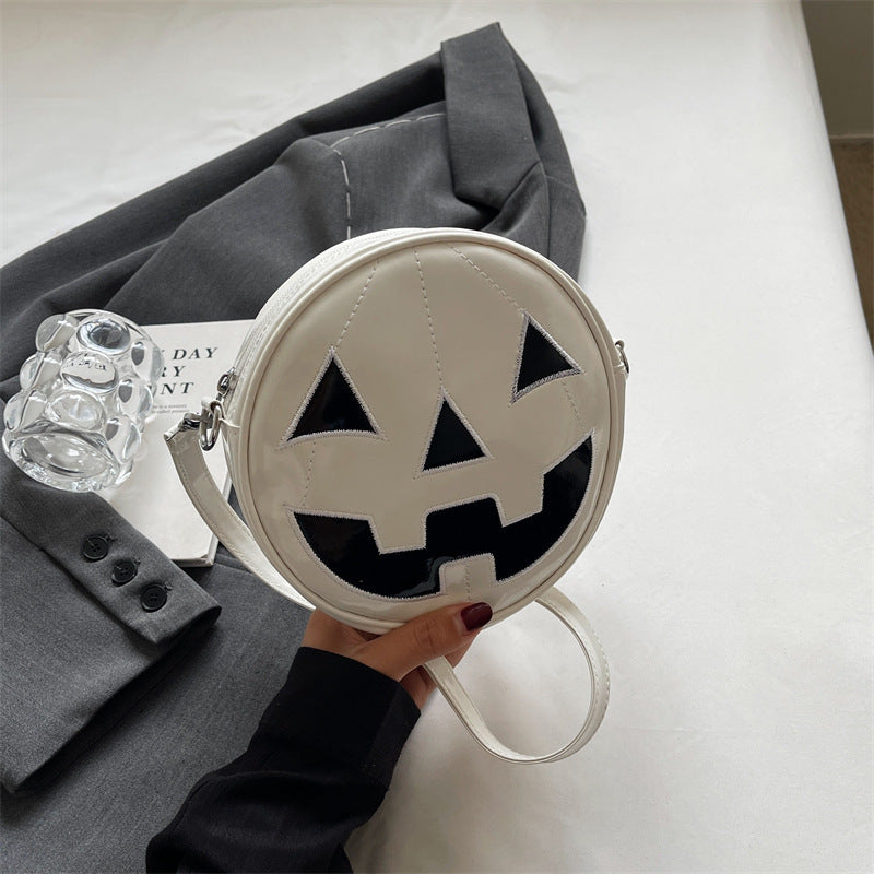 OMNI™ Jack O'Lantern Grin Round Crossbody Bag