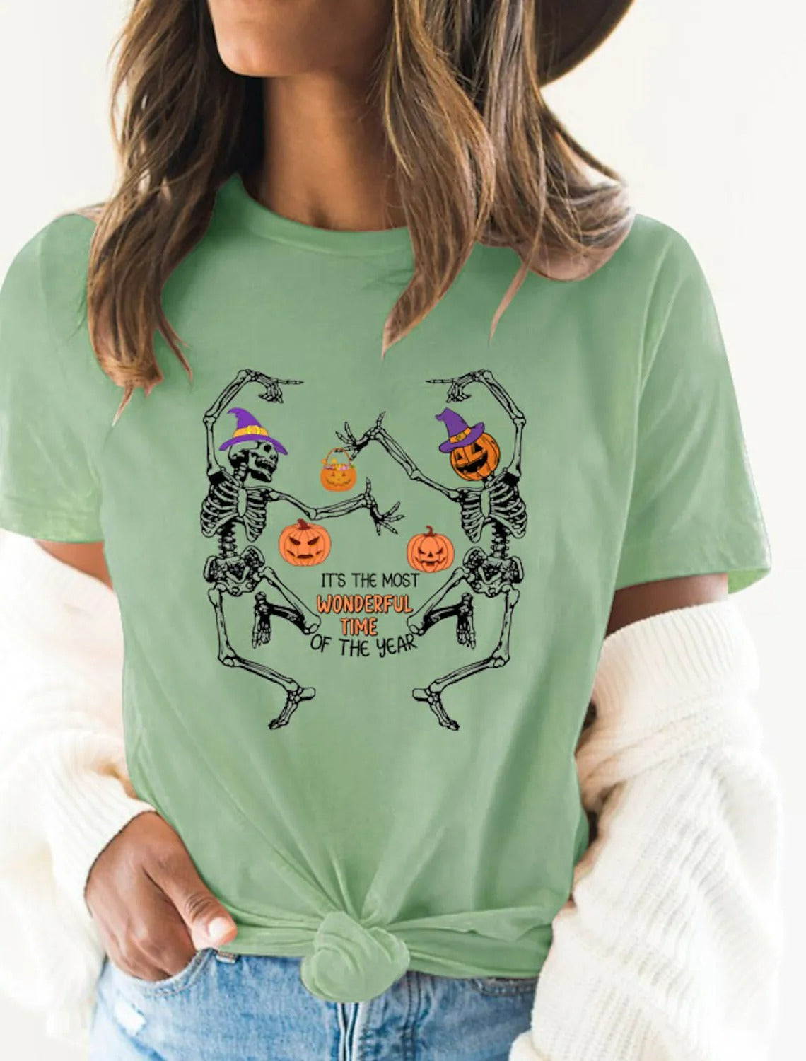 OMNI™ It's The Most Wonderful Time Of The Year Halloween Women's Short Sleeved T-shirt