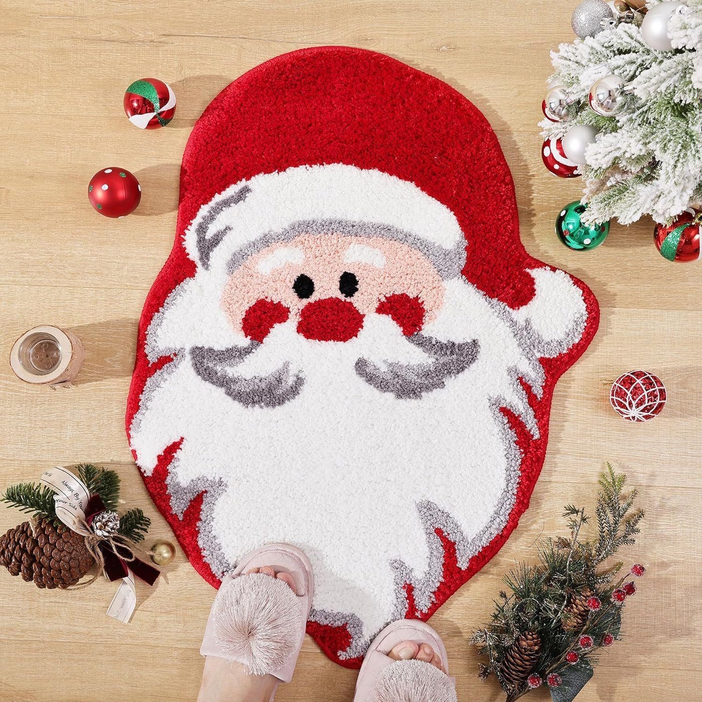 OMNI™ Christmas Themed Cashmere Floor Mat