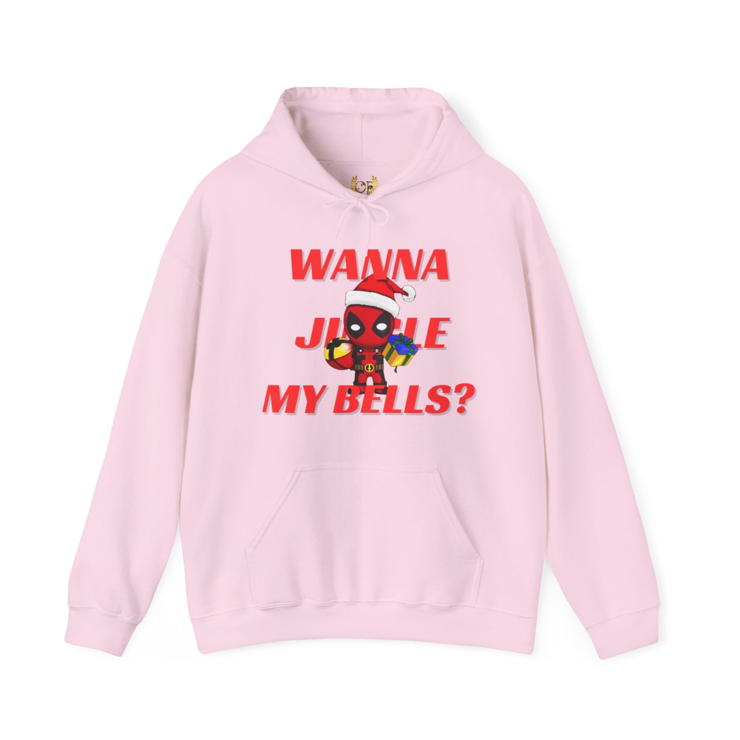 OMNI™ Deadpool Santa (Wanna Jingle My Bells?) Christmas Themed Hoodie