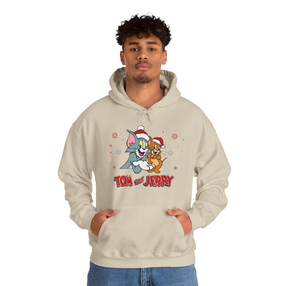 OMNI™ Tom and Jerry Christmas Themed Unisex Heavy Blend Hoodie