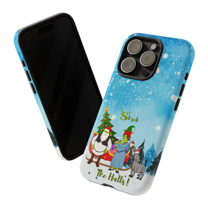 OMNI™ Shrek The Halls! (Shrek Trio: Shrek, Fiona and Donkey) Christmas Themed Phone Cases