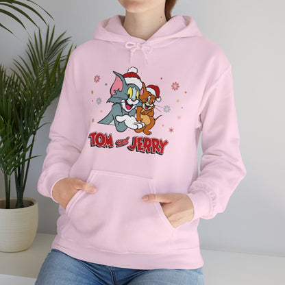 OMNI™ Tom and Jerry Christmas Themed Unisex Heavy Blend Hoodie