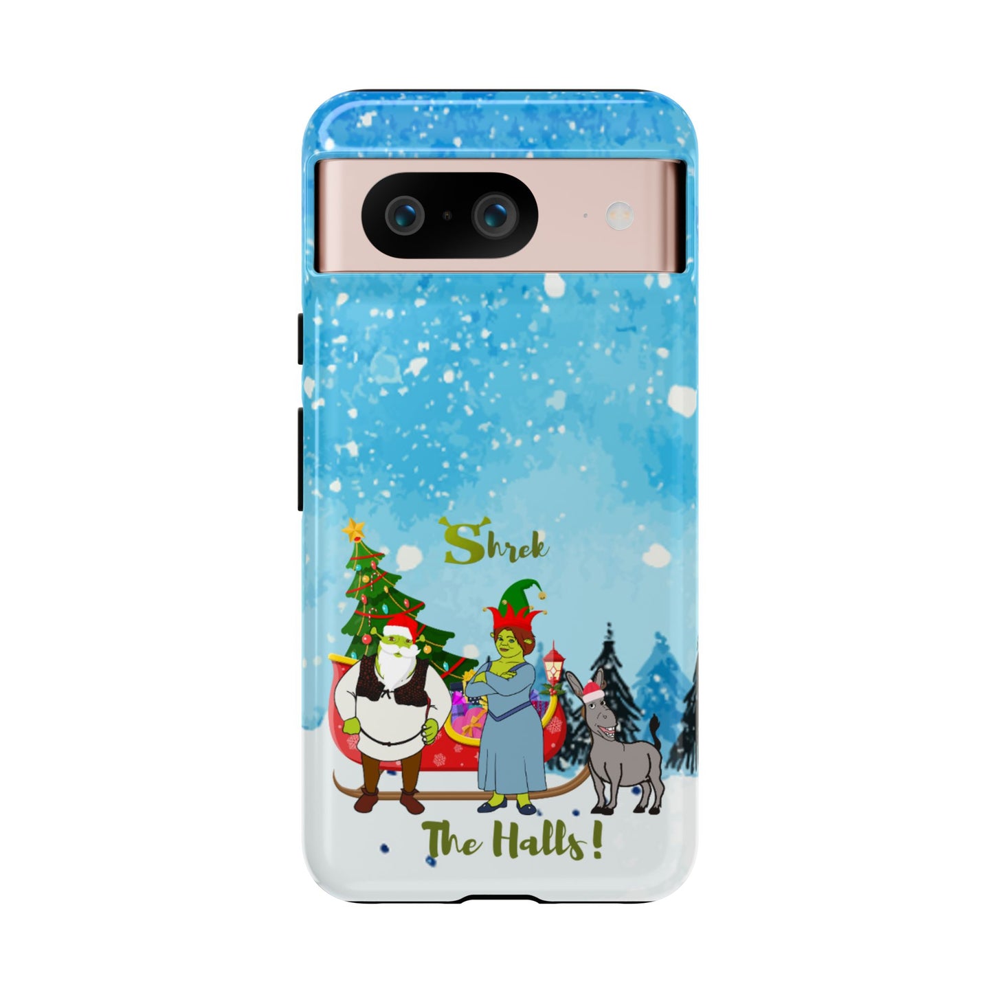 OMNI™ Shrek The Halls! (Shrek Trio: Shrek, Fiona and Donkey) Christmas Themed Phone Cases