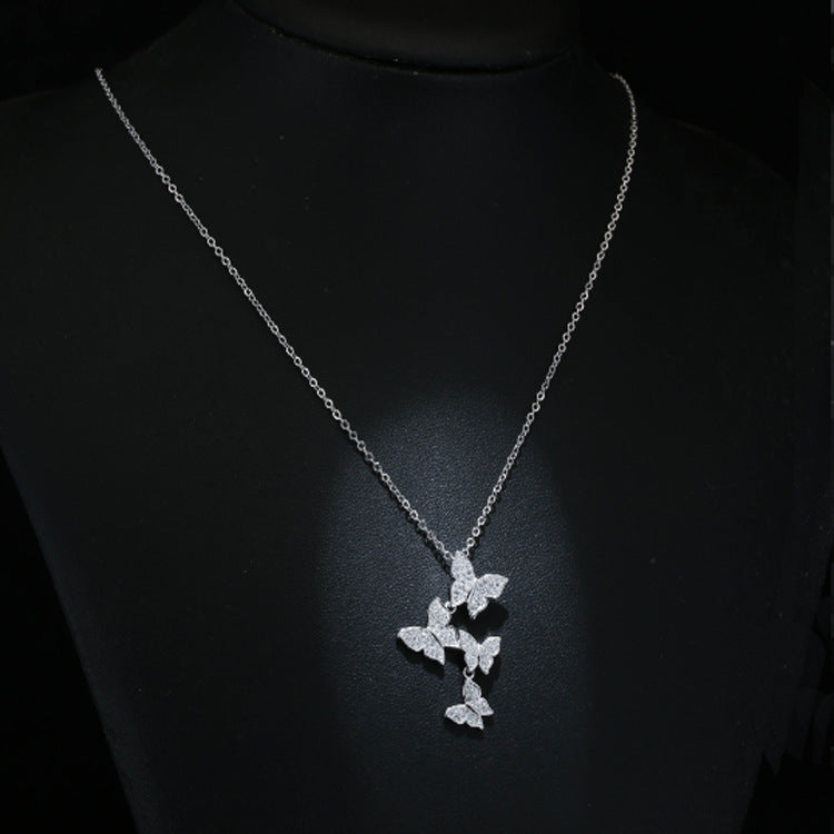 OMNI™ Butterfly Diamond Necklace