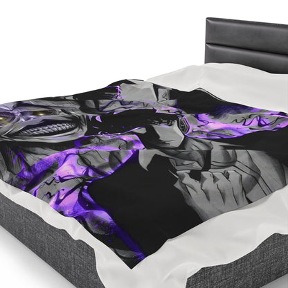 OMNI™ Solo Leveling/Sung Jin Woo Velveteen Plush Blanket