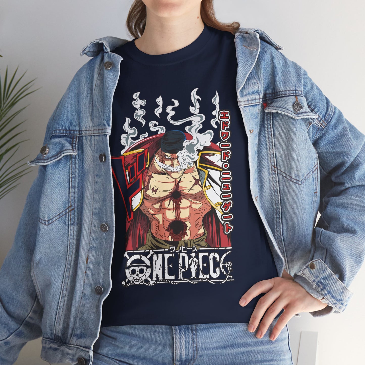 OMNI™ One Piece Edward "Whitebeard" Newgate Unisex Heavy Cotton T-Shirt