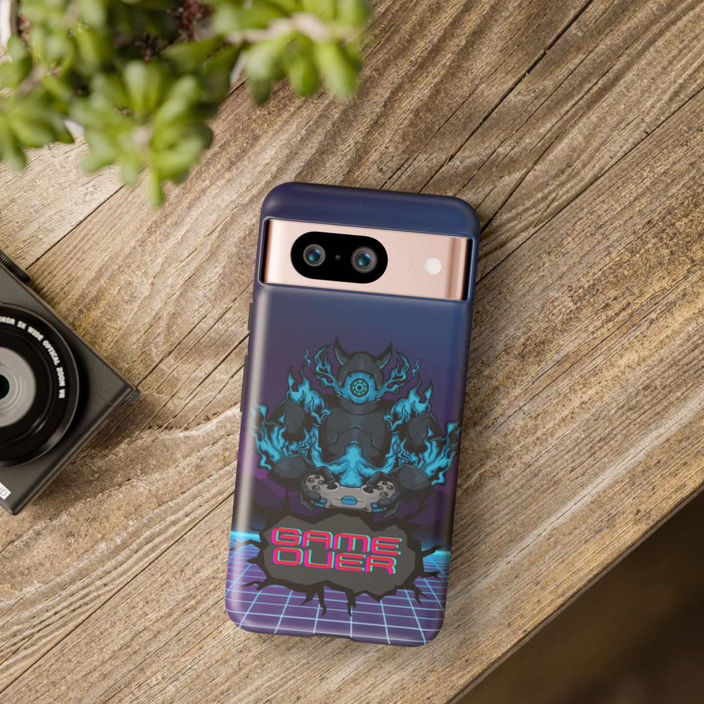 OMNI™ Game Over Gaming Background Double Layered Phone Case