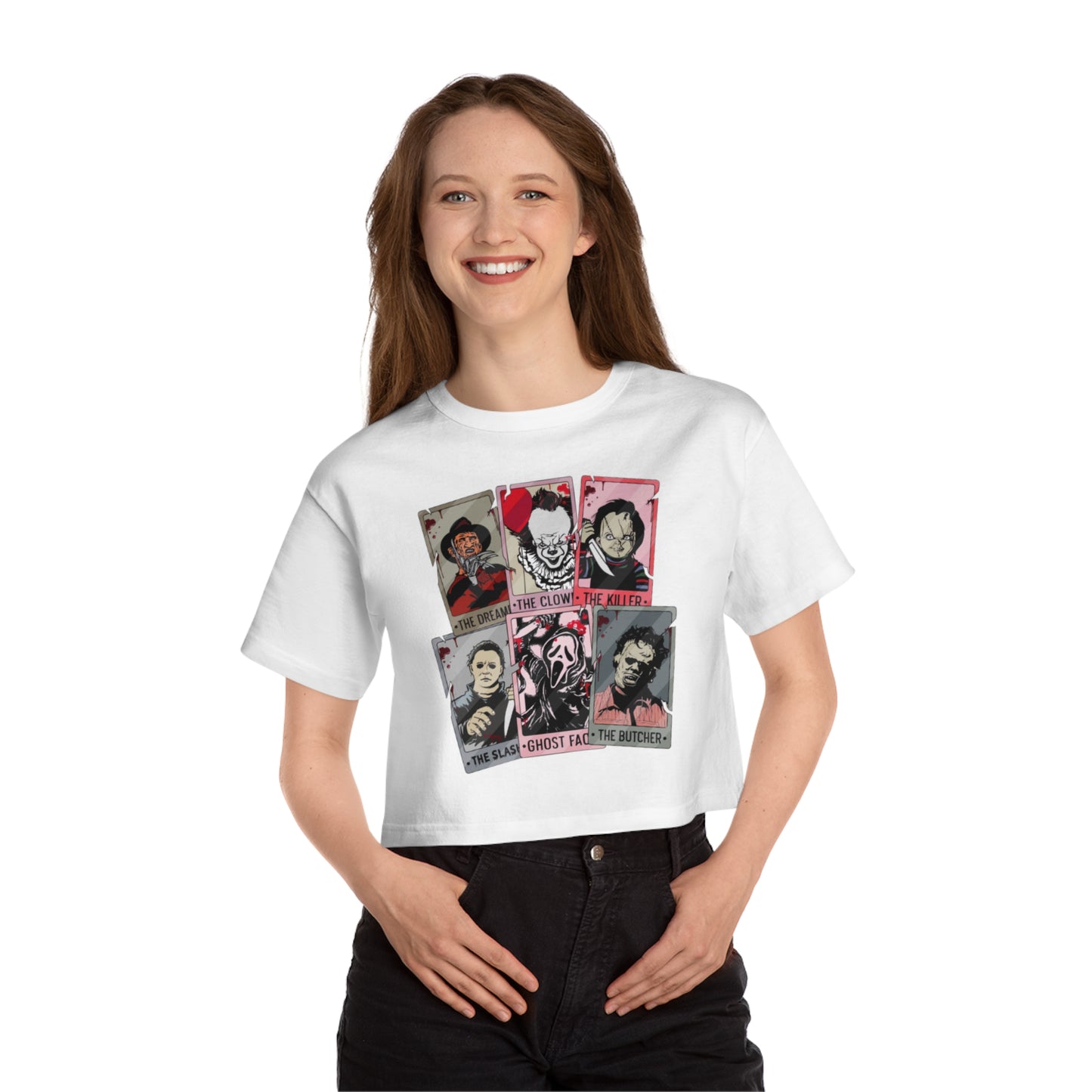 OMNI™ Horror Legends Champion Women's Heritage Cropped T-Shirt