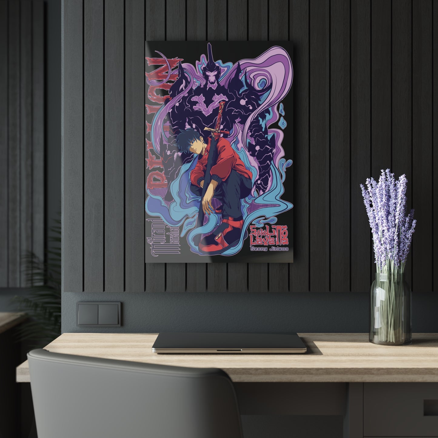 OMNI™ Solo Leveling Sung Dripwoo Acrylic Print