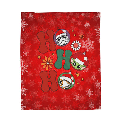 OMNI™ HO! HO! HO! Star Wars Christmas Themed Velveteen Plush Blanket