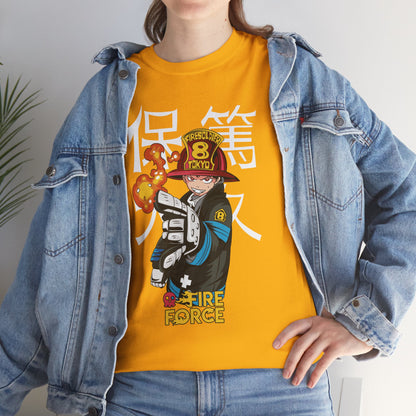 OMNI™ Fire Force Shinra Kusakabe Unisex Heavy Cotton T-Shirt