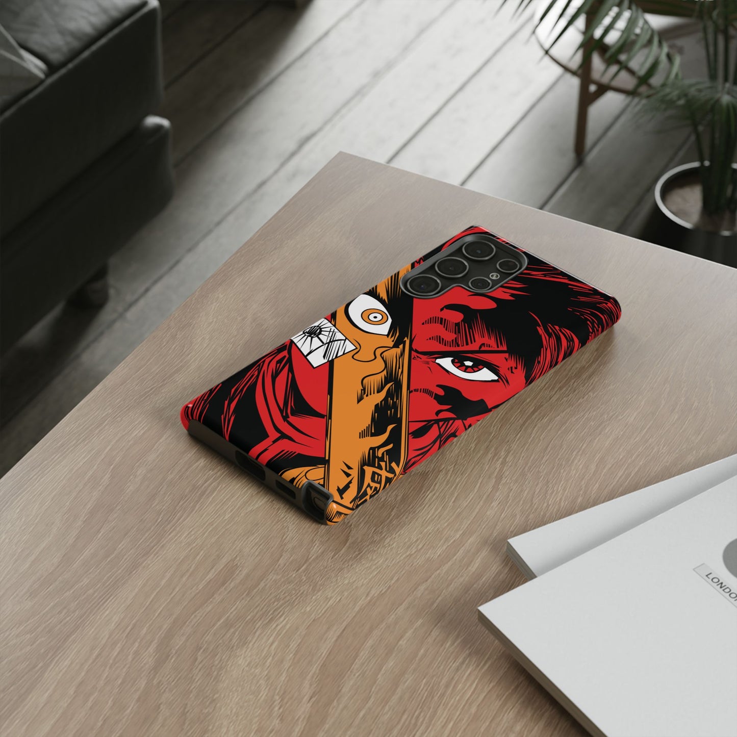 OMNI™ Demon Slayer Tanjiro Kamado Slayer Mark Double Layered Phone Case