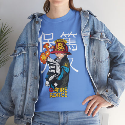 OMNI™ Fire Force Shinra Kusakabe Unisex Heavy Cotton T-Shirt