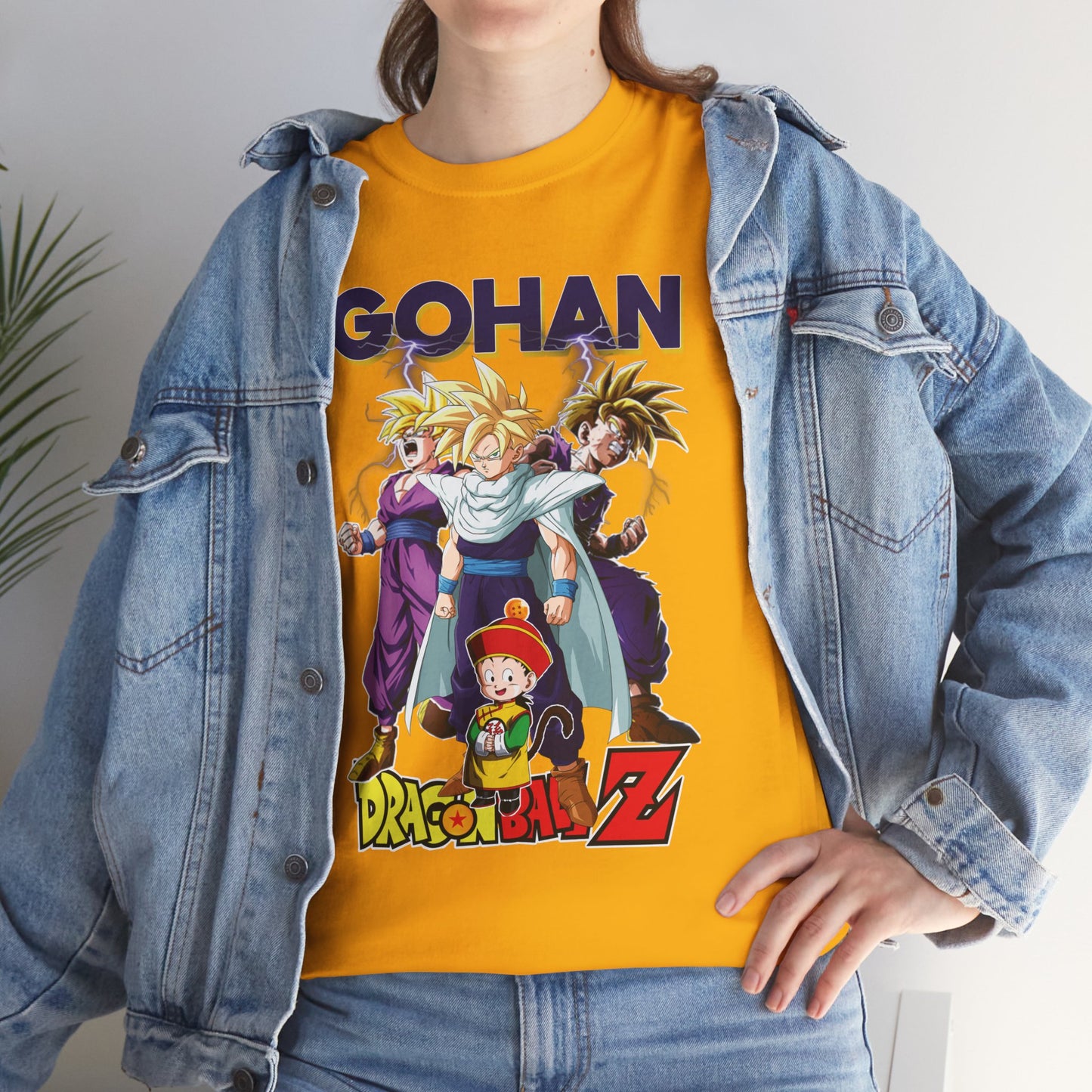 OMNI™ Dragon Ball Z Gohan Unisex Heavy Cotton T-Shirt